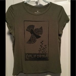 AEO Shrunken Graphic Tee