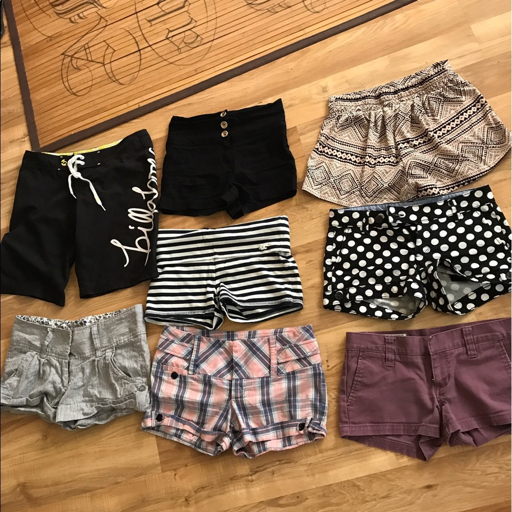 Size 0 shorts bundle