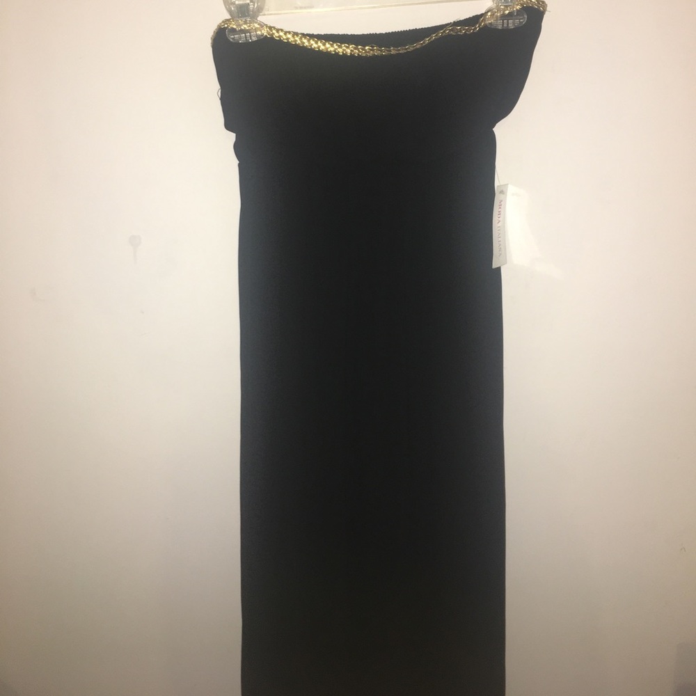 Long black dress