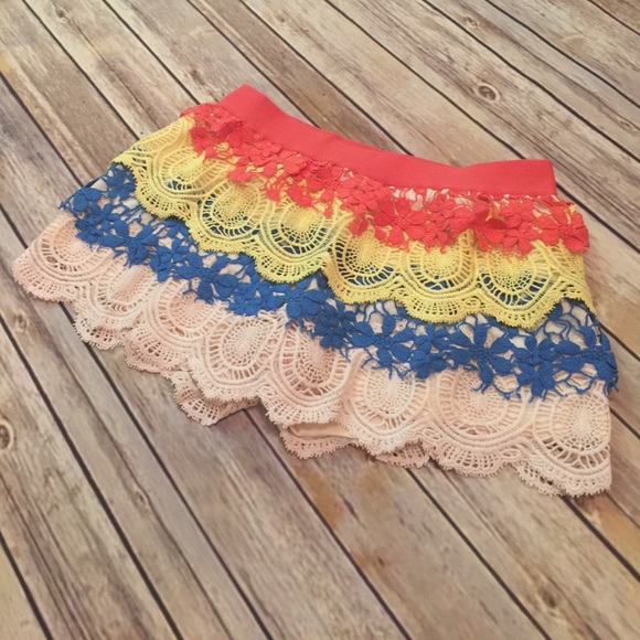 Crochet Shorts/Skort - Picture 8 of 8