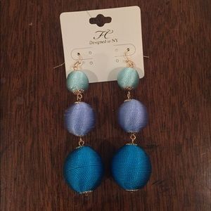 3 tiered ombre earring NWT