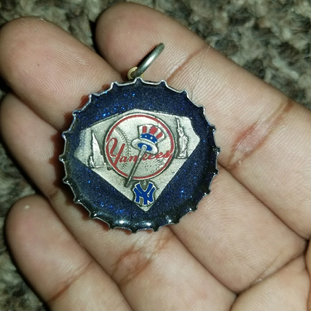 Yankees Necklace