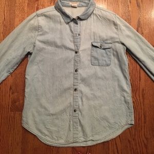 Long Sleeve Denim Shirt