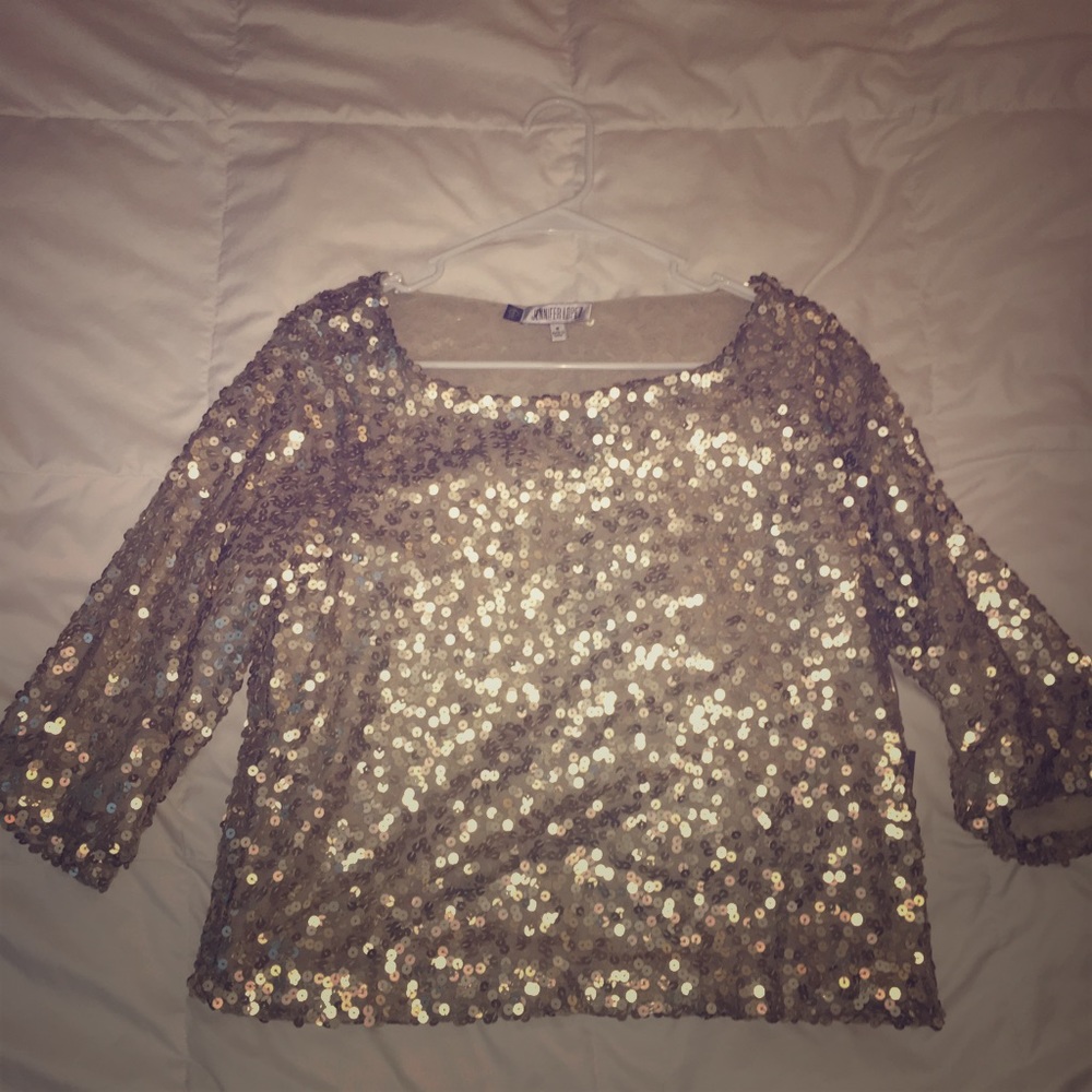Sequin top