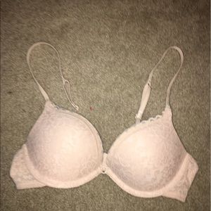 AERIE Beige lace pushup bra