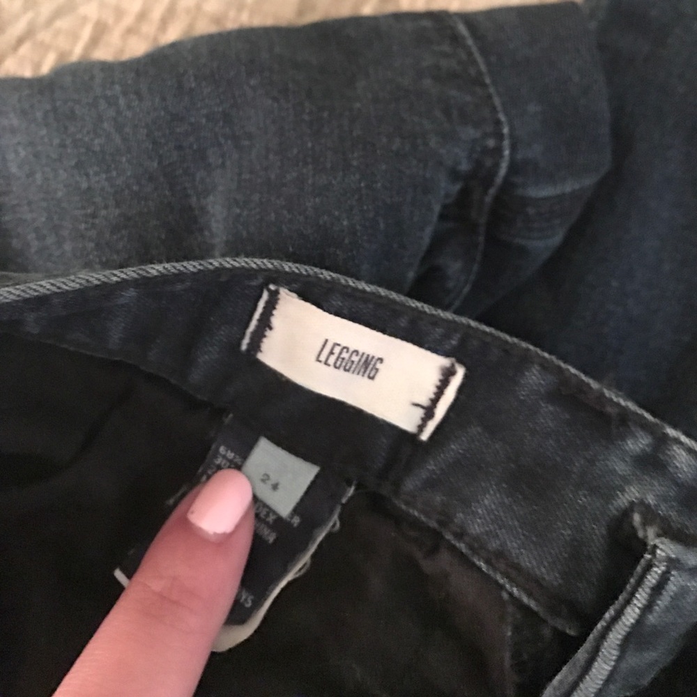 Madewell skinny blue jeans size 24 - Picture 4 of 4