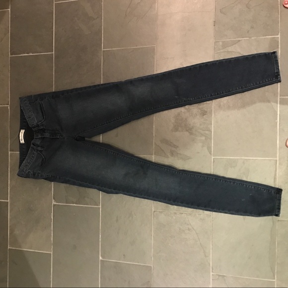 Madewell skinny blue jeans size 24 - Picture 2 of 4
