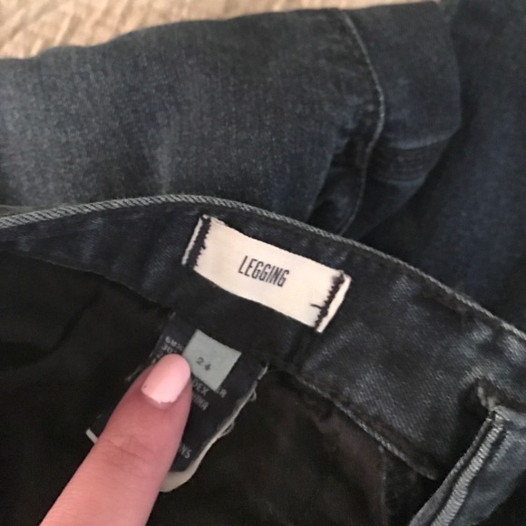 Madewell skinny blue jeans size 24 - Picture 4 of 4