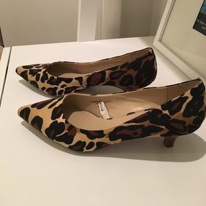 Mossimo Leopard Kitten Heels