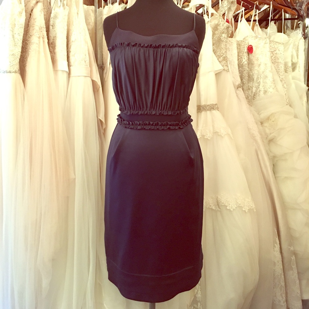 EUC maxandcleo satin cocktail dress