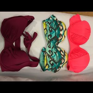 3 Bathing suit tops