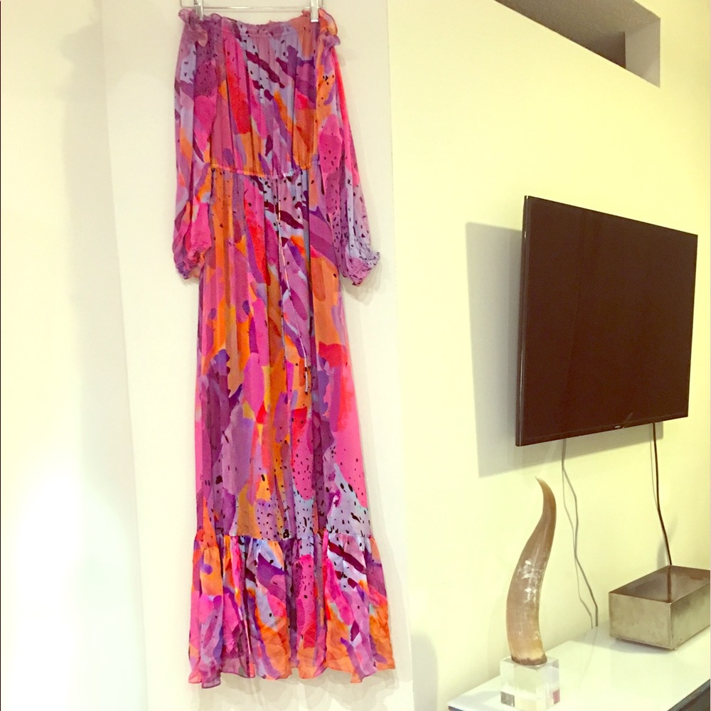 Diane von Furstenberg Camila Maxi Dress Size 8