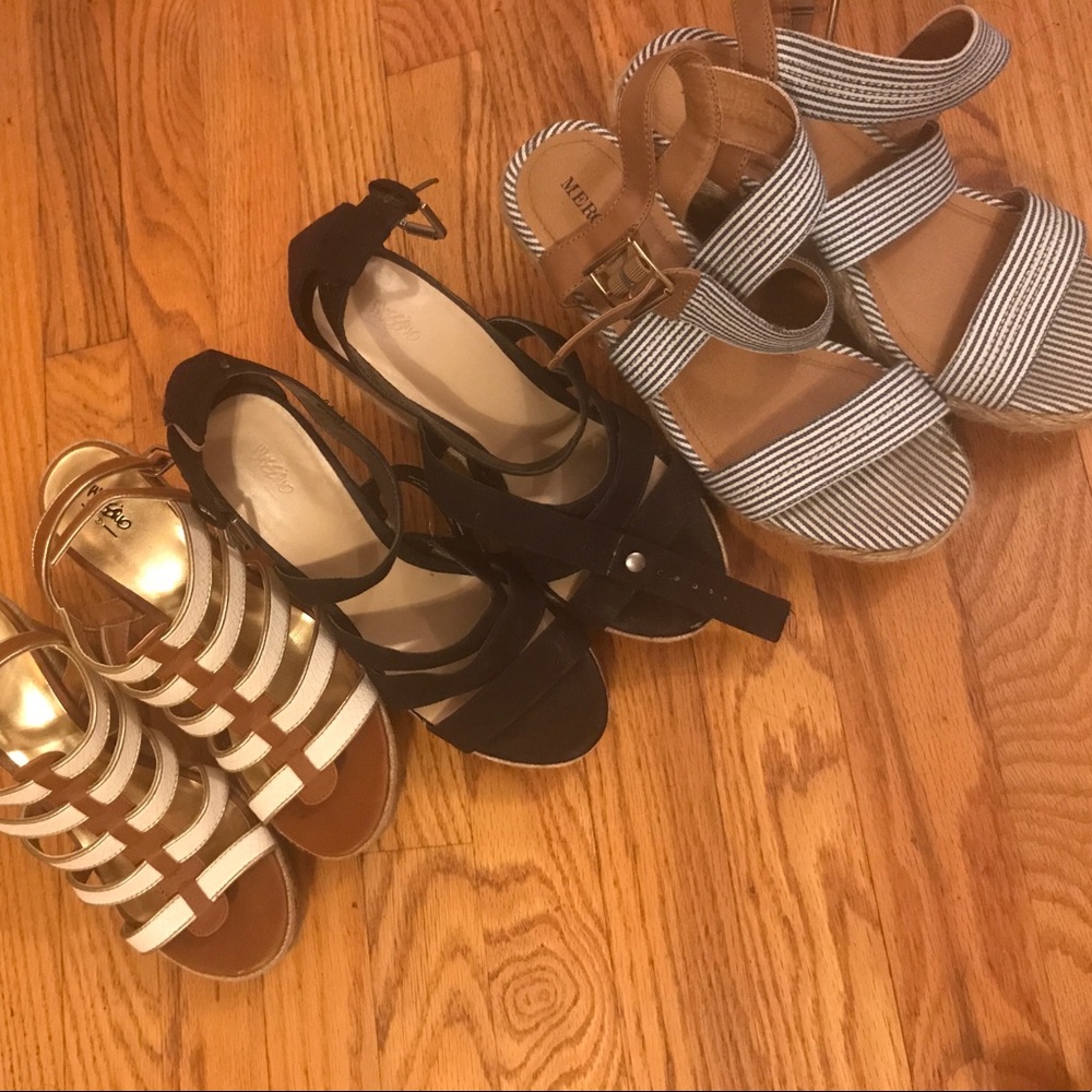 3 pairs of target wedges!!