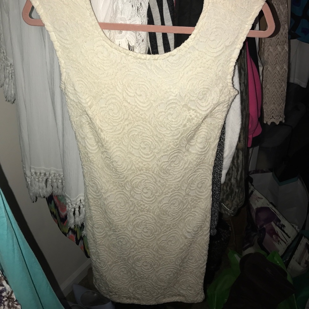 Bow back dress
