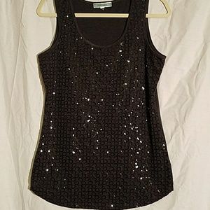 Pleione Sequined Tank top