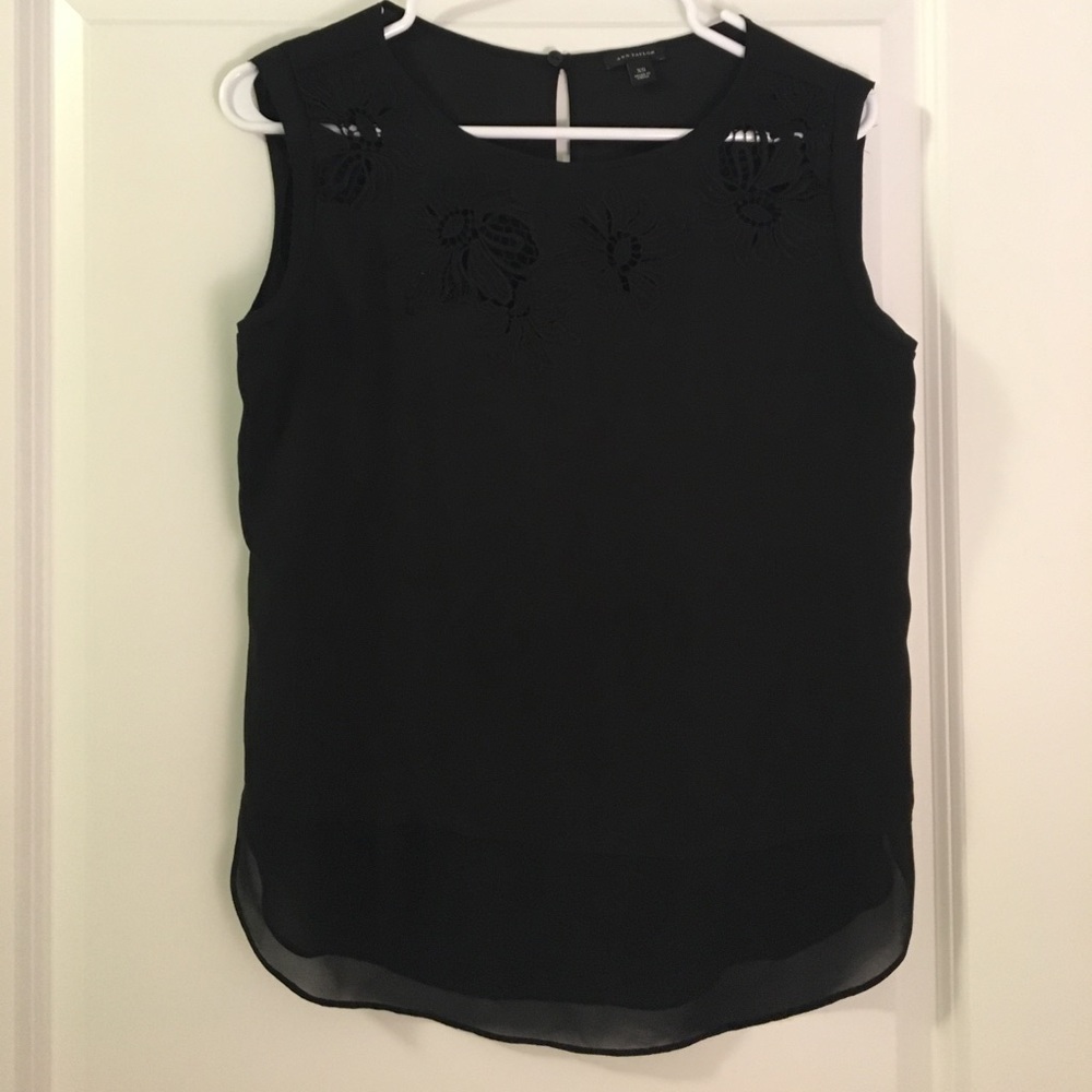 Ann Taylor XS black top