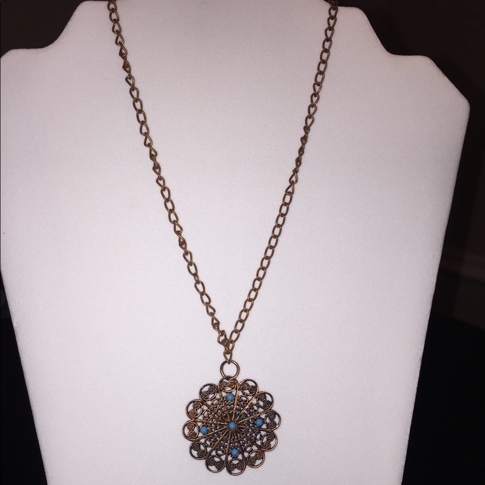  Sale ⚜️Handmade Bohemian Pendant Choker⚜️ - Picture 4 of 5