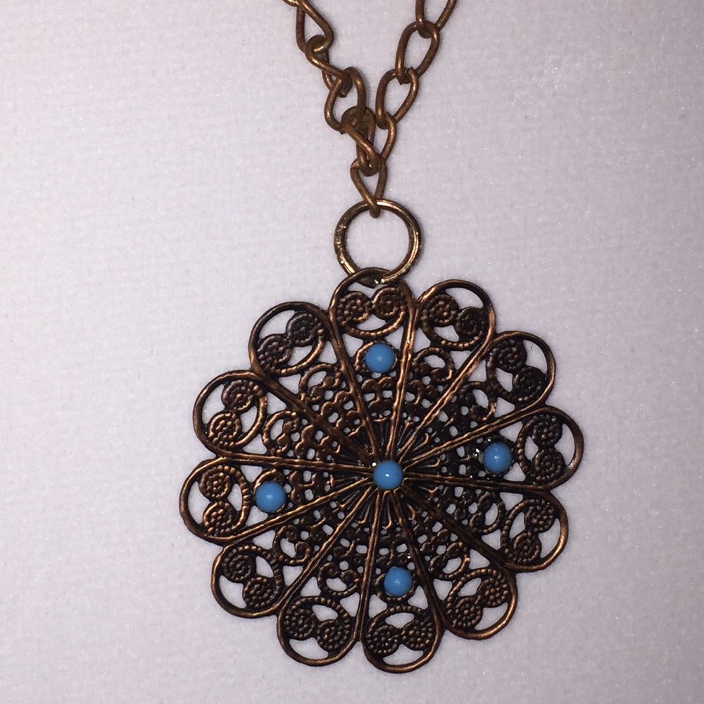  Sale ⚜️Handmade Bohemian Pendant Choker⚜️ - Picture 5 of 5