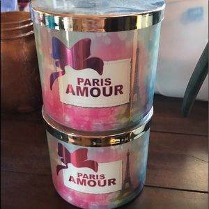 Two bath and body works Paris Candle
