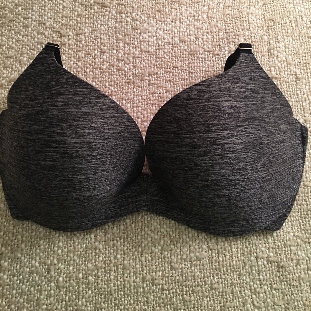 Victoria's Secret PINK Push Up bra Charcoal Gray