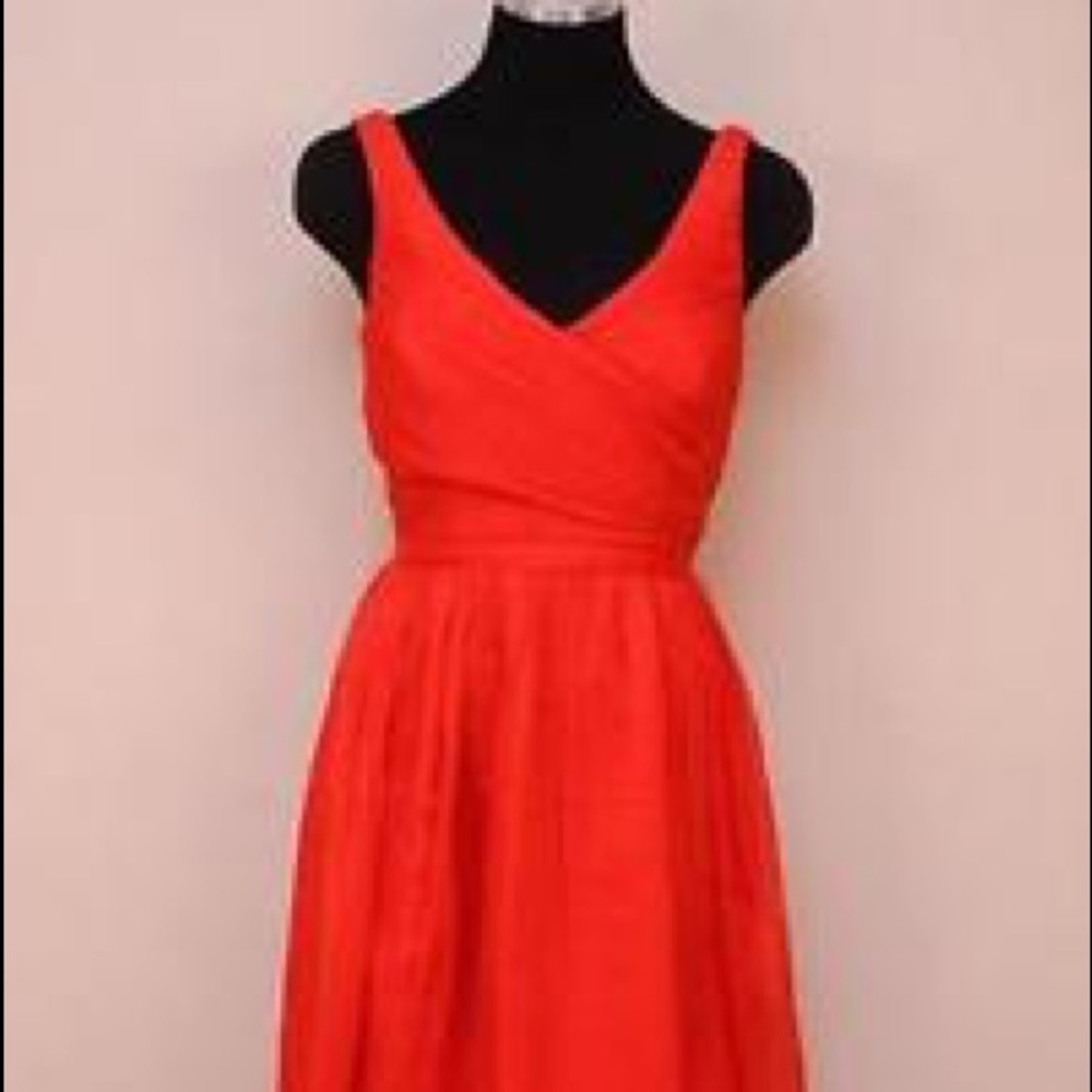 J. Crew silk chiffon Heidi dress, 6 petite