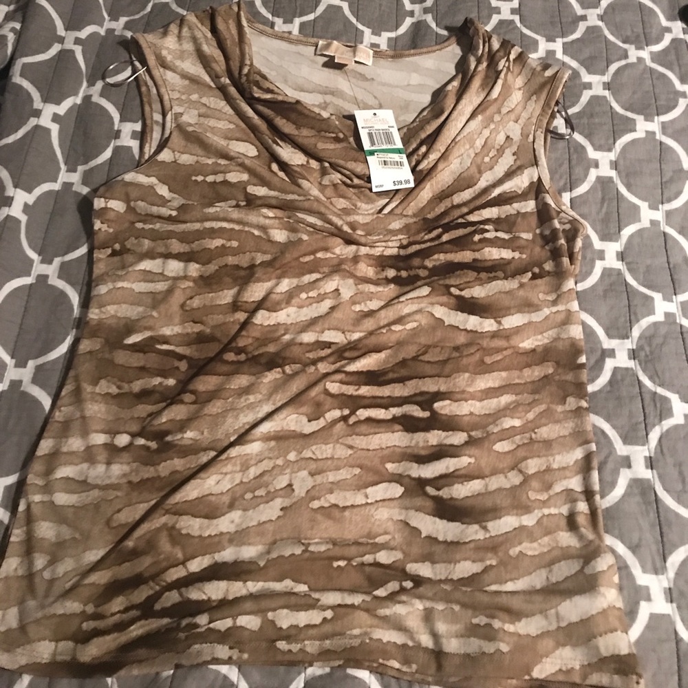 NWT Michael Koors tank, L