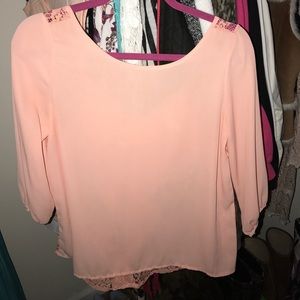 Bow back blouse