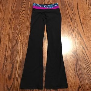 Boot Cut Black Reversable Ivivva Leggings