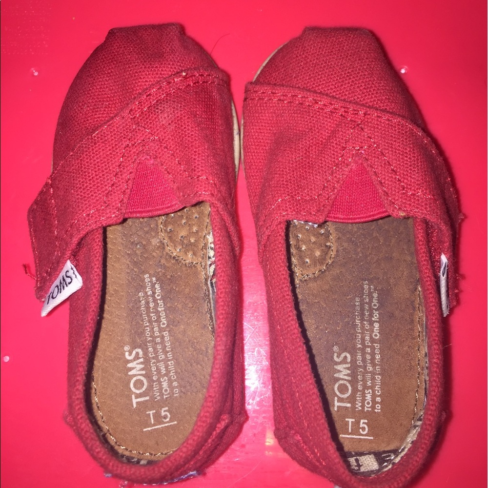 Toms slip-on shoes