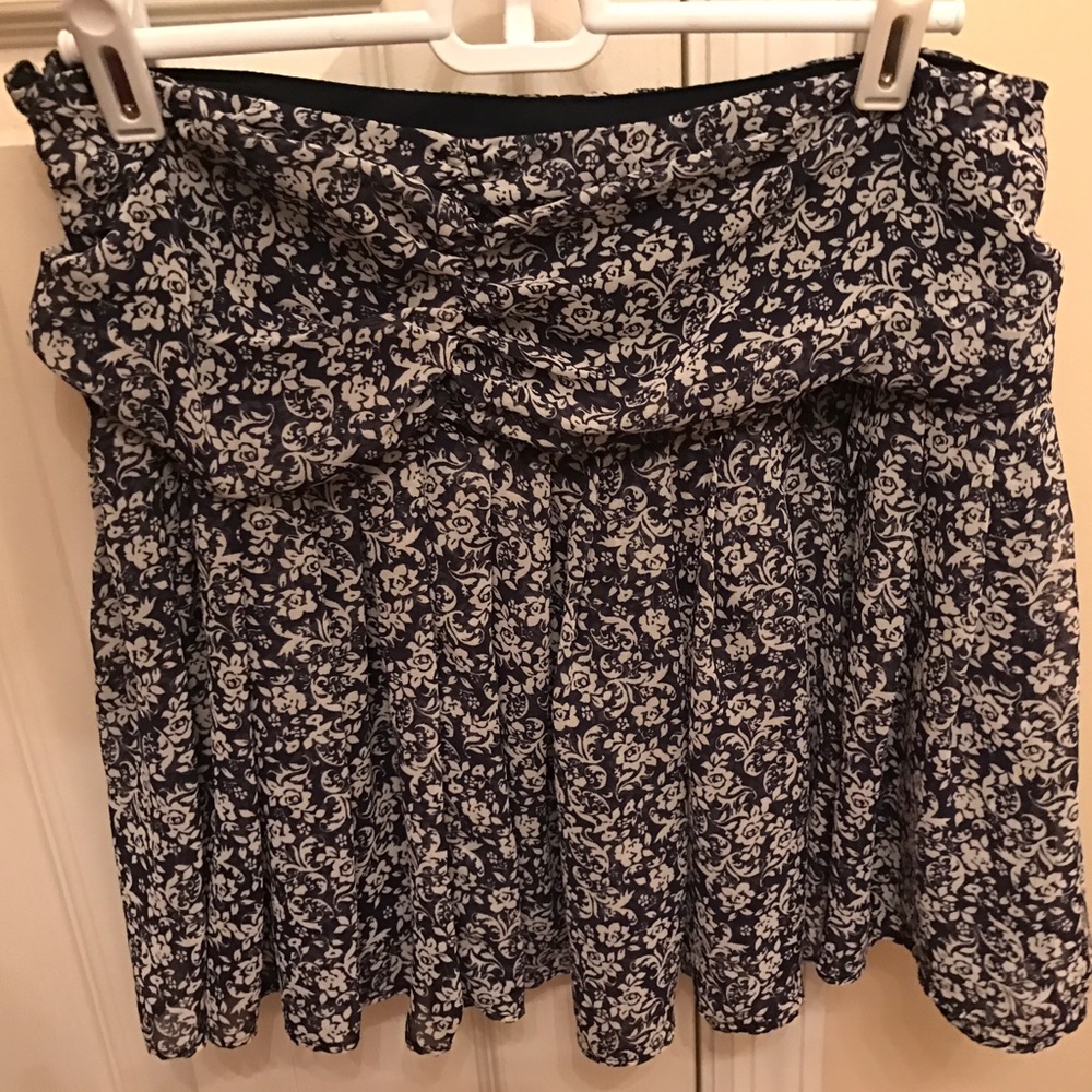 SAM EDELMAN FLORAL SKIRT!