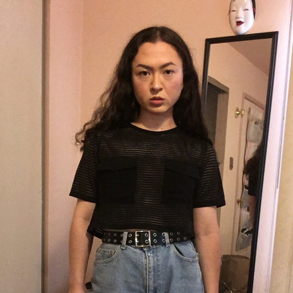 MESH CROP TOP