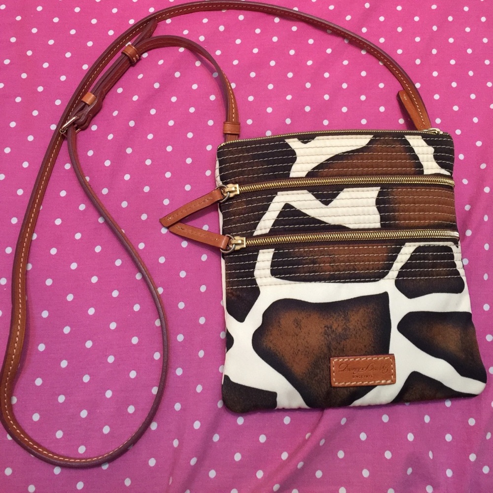 Dooney & Bourke animal print satchel