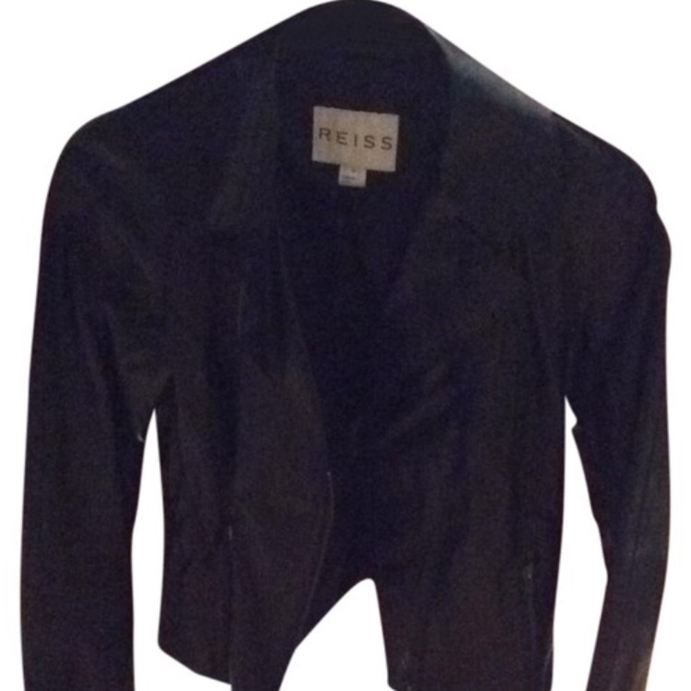 Reiss leather jacket