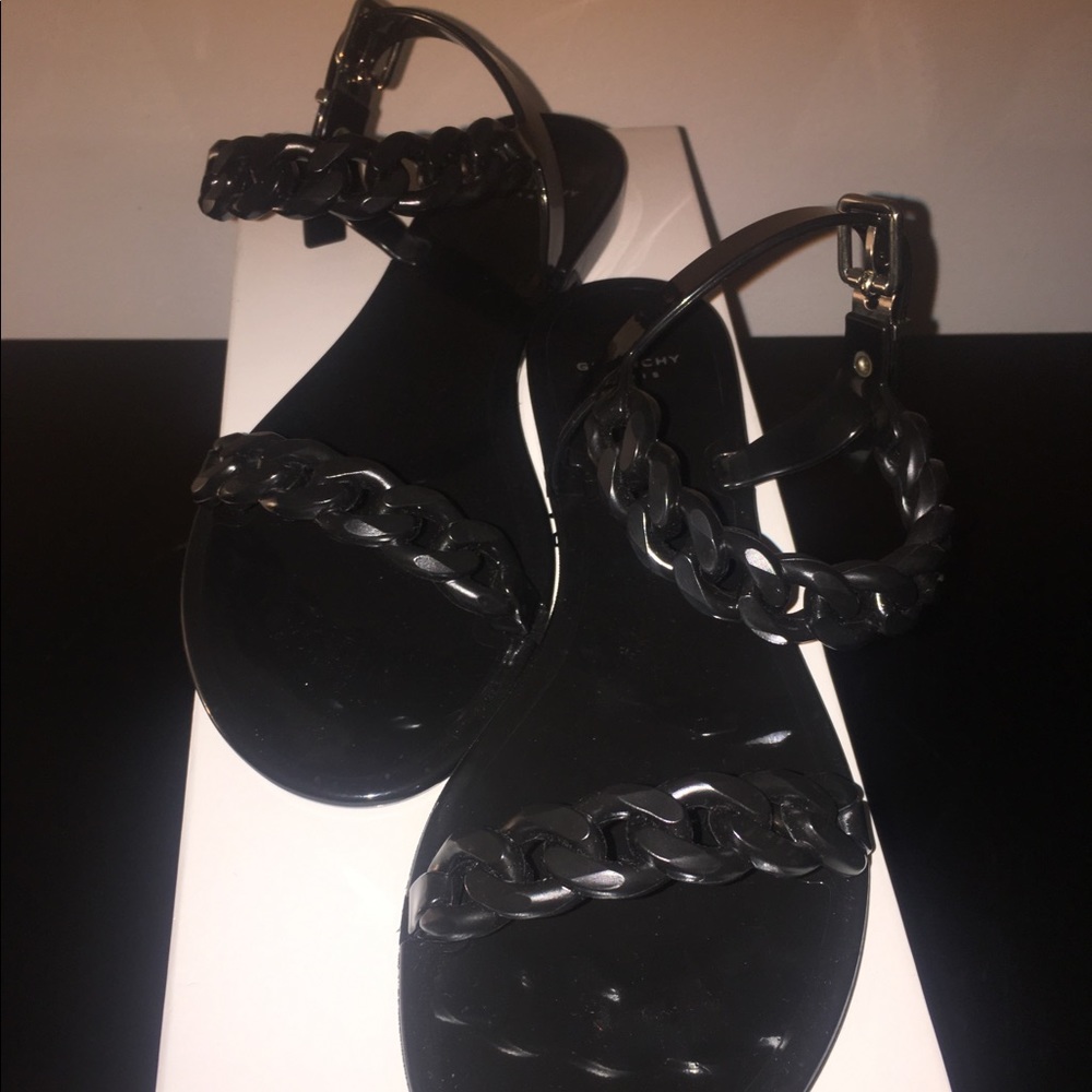 Authentic Givenchy nea jelly flat sandals