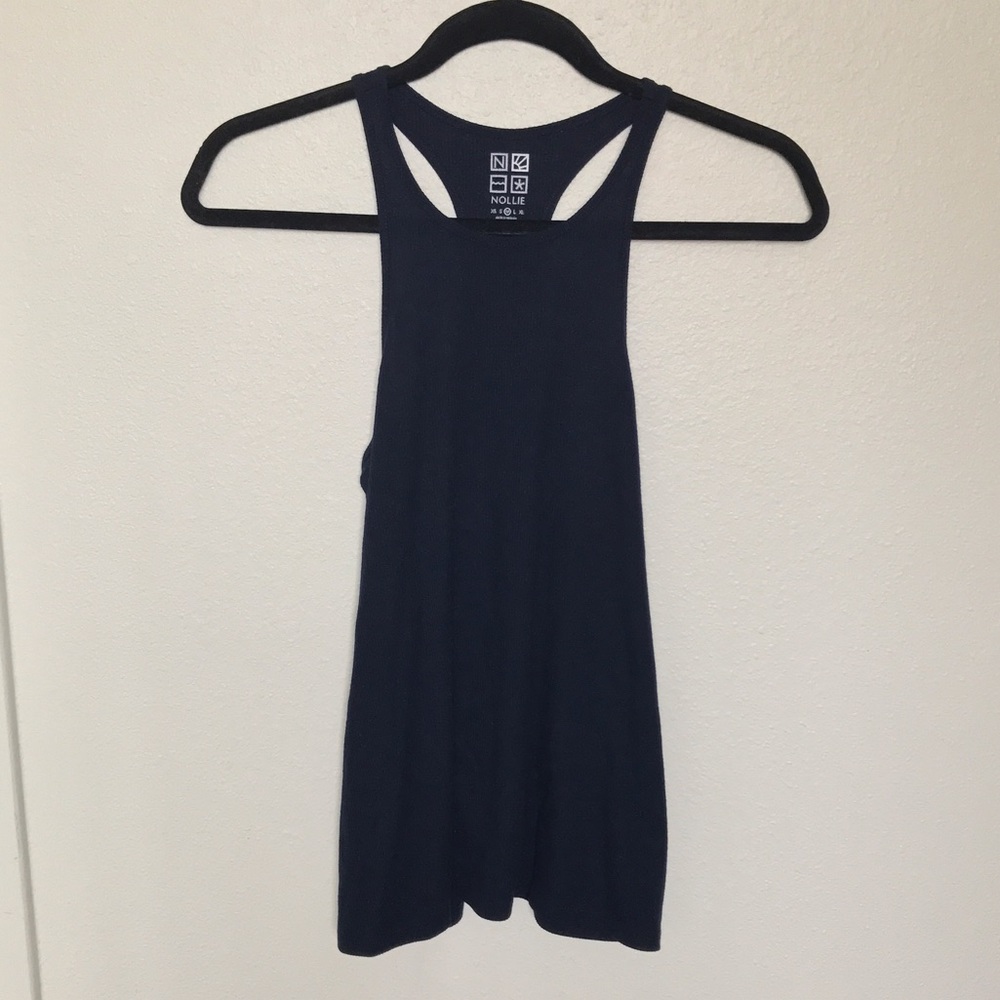 Navy Blue Tank Top