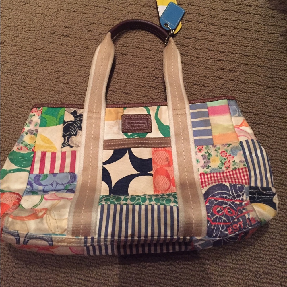 Coach Patchwork Tote - image 1