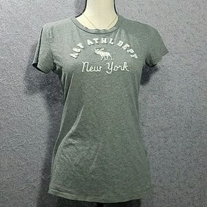 A&F Standard Grey T-Shirt size Large