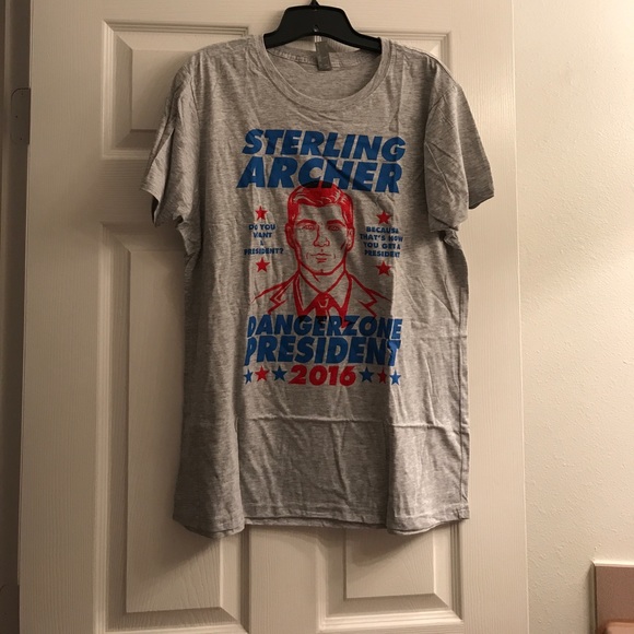 Sterling Archer for President Loot Crate shirt 3XL - Picture 1 of 2