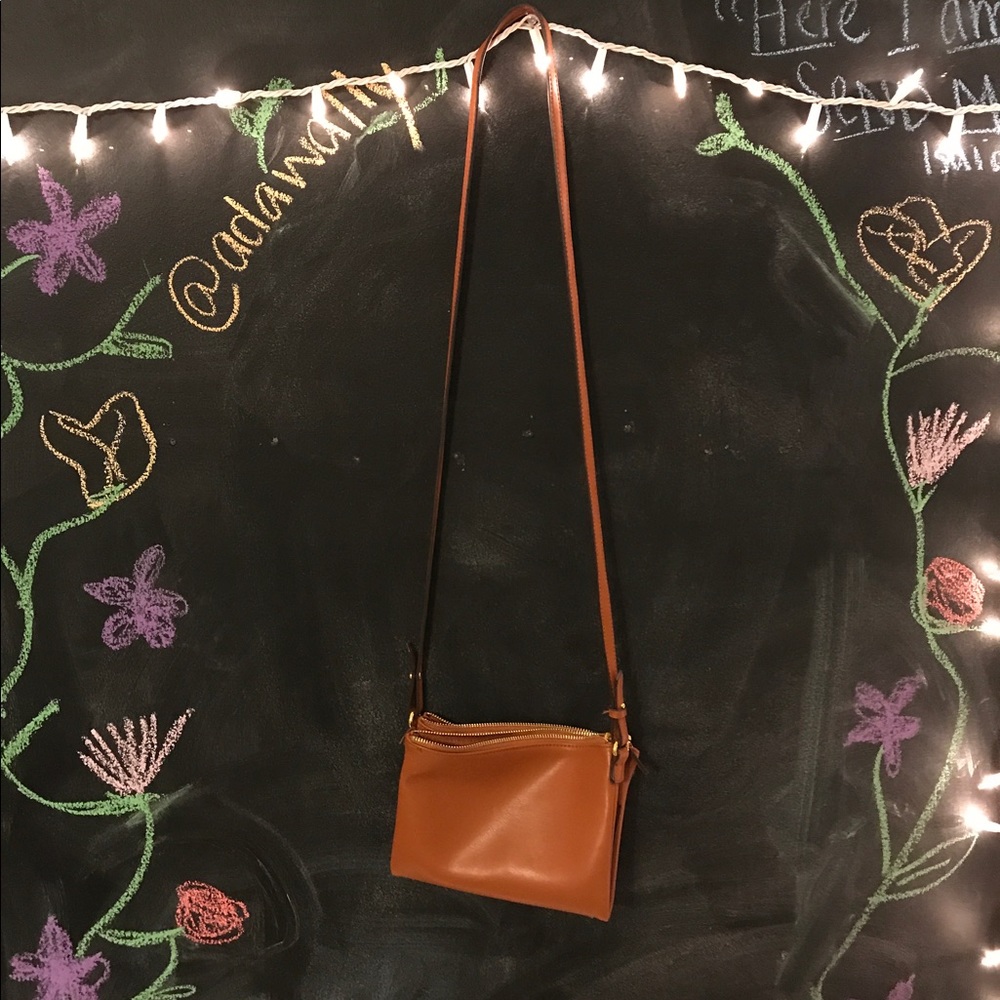 Brown Cross-body Bag