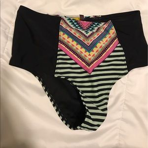 L.A. Hearts Swim high waisted bikini bottoms