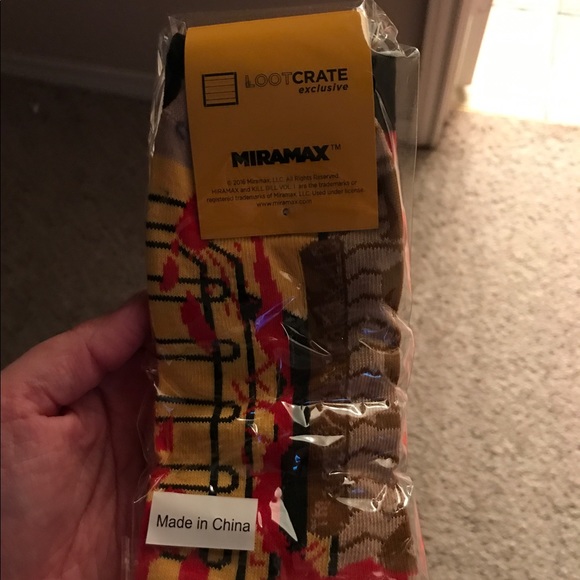 Kill Bill socks Loot Crate - Picture 2 of 3