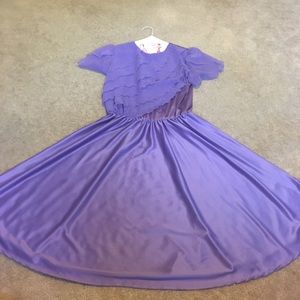 Late 1970's, early 80's Purple Dress