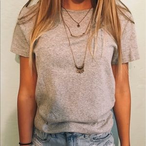 Grey GAP short sleeved shirt