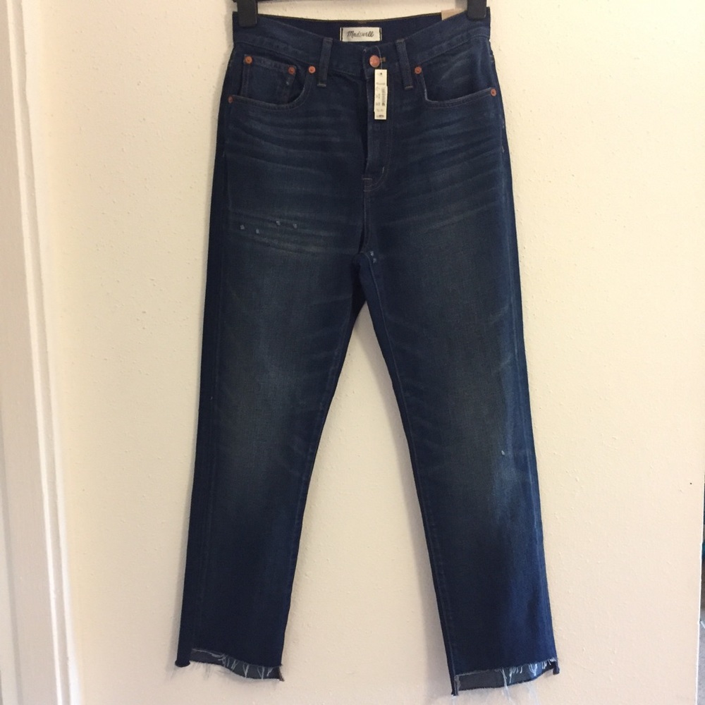 NWT Madewell Perfect Vintage Jeans Regina Wash 30 - Picture 2 of 8