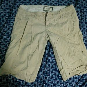 Abercrombie and Fitch khaki shorts