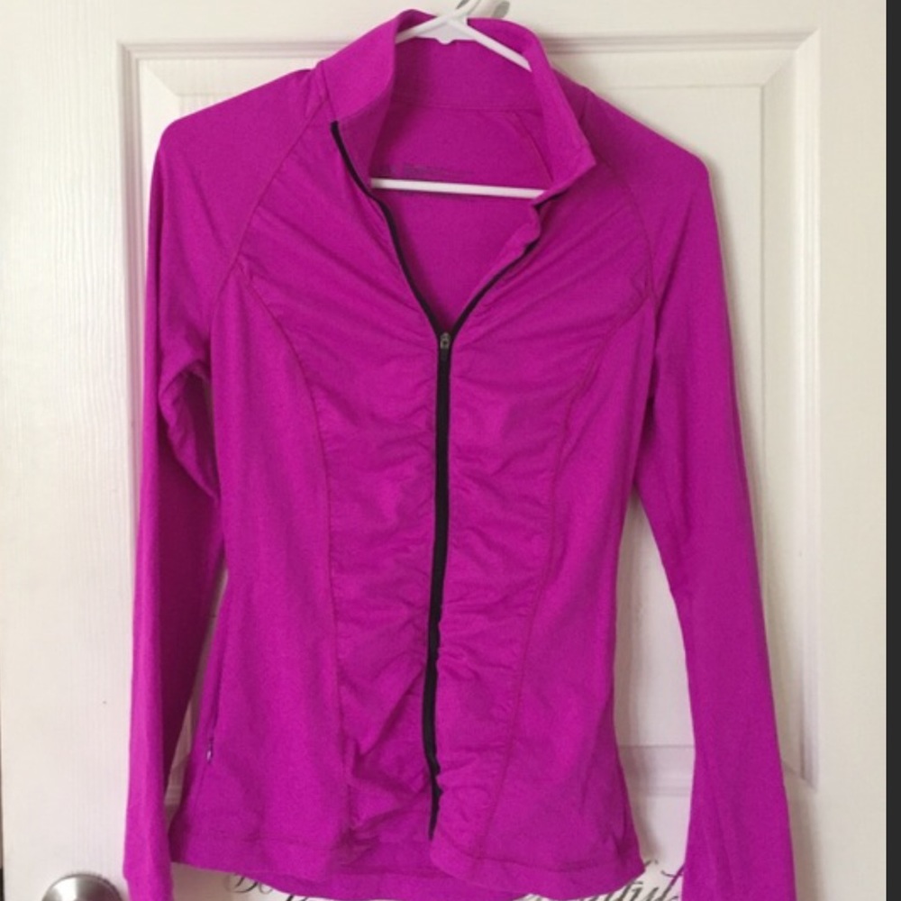 Bright purple vsx workout jacket