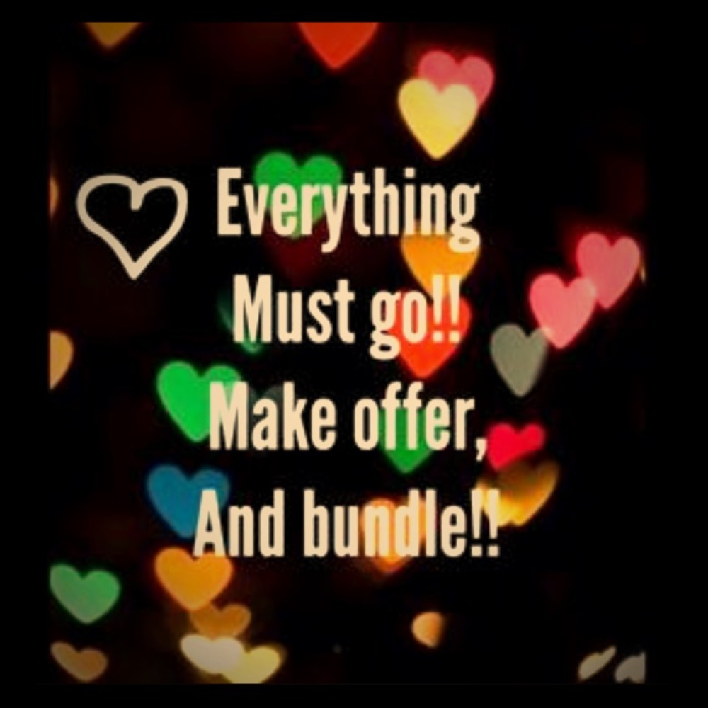 Bundle and/or make an offer!!!!