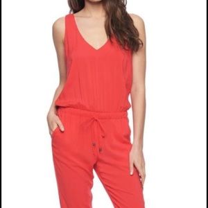 Splendid Red Romper size small NWT (msrp $198)