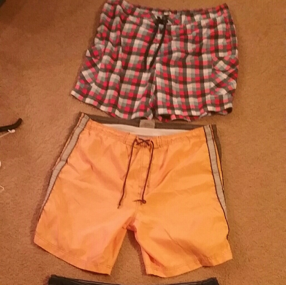 SOLD!! 3 pair mens swim trunks XXL