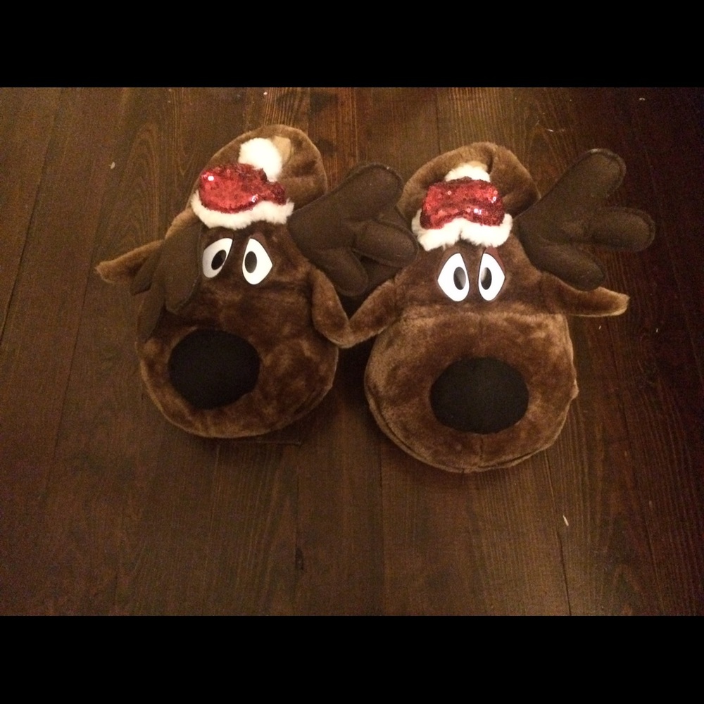 Reindeer slippers